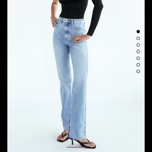 Slim flared high rise Z1975 jeans